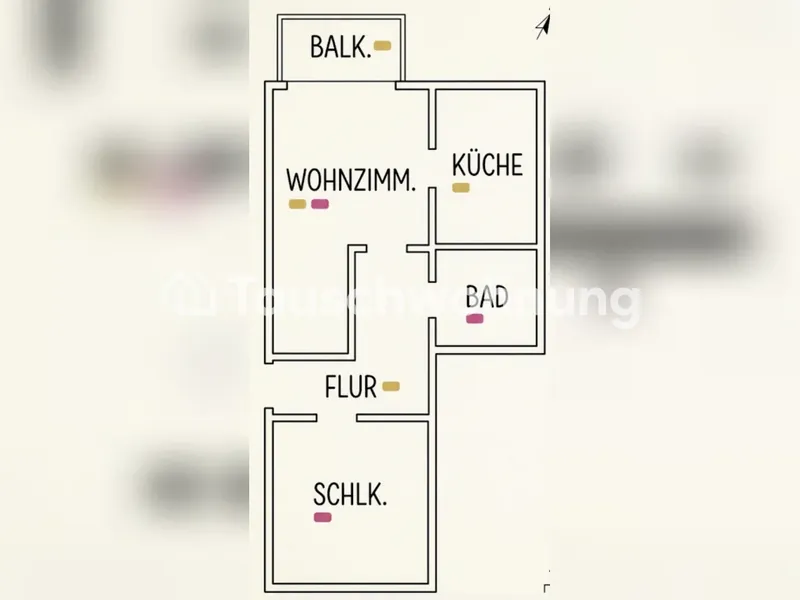 Tauschwohnung: Berlin Lichtenberg: Helle Dachgeschosswohnung mit Balkon — photo 1